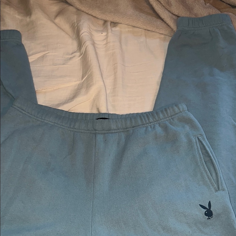 Playboy Blue Sweatpants - Picture 4 of 7